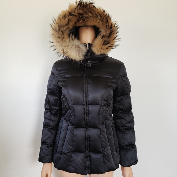 Andrew Marc Jackets & Blazers - Andrew Marc Goose Down Puffer Coat Fur Collar XS